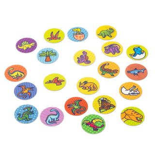Dinozauri- uzlīmju kārtridža papildinājums Sticker WOW!® uzlīmju stampiņai, tikai uzlīmes ( 300 gab)