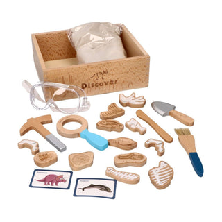 Dinozauri-  sensorais arheologa rotaļu komplekts ar kinētiskajām smiltīm