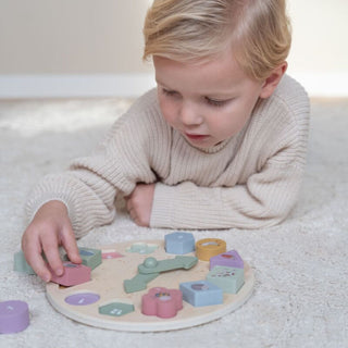 Little Dutch Wooden Puzle clock