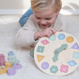 Little Dutch Wooden Puzle clock