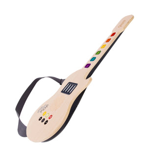 Glowing Wooden Electric Guitar for kids