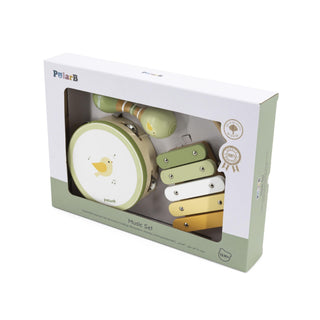 Wooden musical instrument set - birds