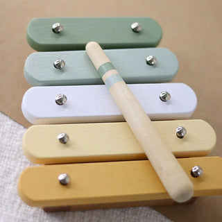 Wooden musical instrument set - birds