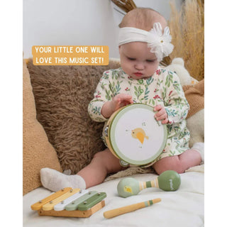 Wooden musical instrument set - birds