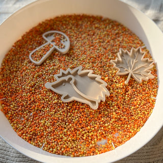 Autumn mini dots sensory mix, 500g