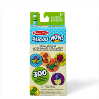 Sticker WOW!® Refill Stickers – Dinosaur (Stickers Only, 300)