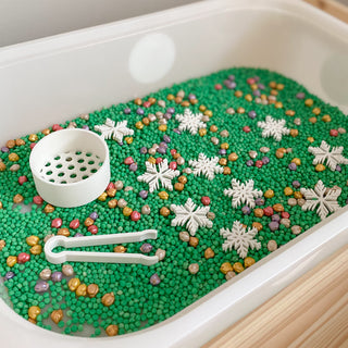 Eko sensoro rotaļu komplekts Ziemassvētki- kombinē pats, dažādas krāsas