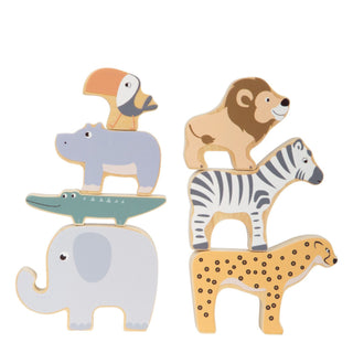 Wooden stacking animals "Safari"