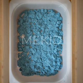 Kinetic sand 1 kg in pastel shades - soft blue