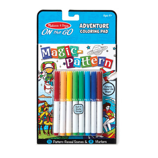 Magic-Pattern – Adventure Coloring Pad, On the Go Travel Activity