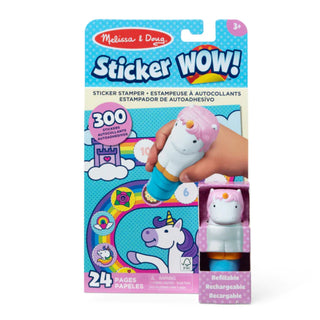 Sticker WOW!® Activity Pad & Sticker Stamper - Unicorn, Melissa & Doug