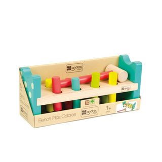 Large colorful hammering game