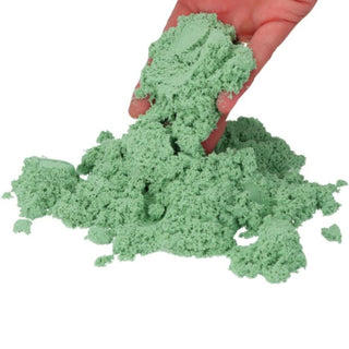 Krāsainais kinētisko smilšu komplekts - kinētiskās smiltis pasteļu rozā, zilā un zaļā krāsā, 3 kg komplekts