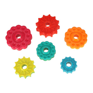 Rainbow rotating stacking toy