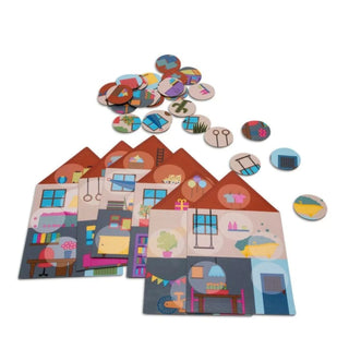 Dream house loto- picture loto game for children