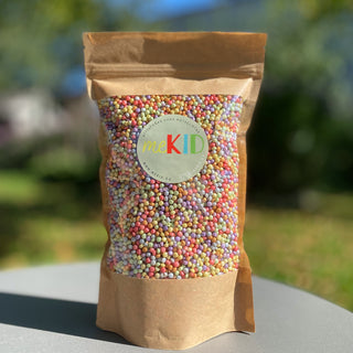 Shimmery Rainbow mini dots sensory mix, 750 g