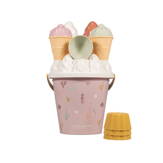 Little Dutch Ice Cream Beach Set with cup cakes ´Ocean Dreams Pink´