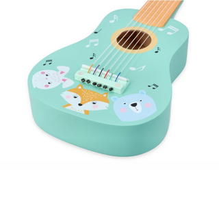 Children's wooden guitar Animals