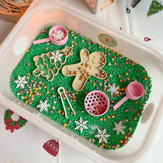 Eko sensoro rotaļu komplekts Ziemassvētki- kombinē pats, dažādas krāsas