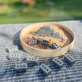 Eko rotaļu ķieģelīši, spēļu ķieģeļi Eco bricks