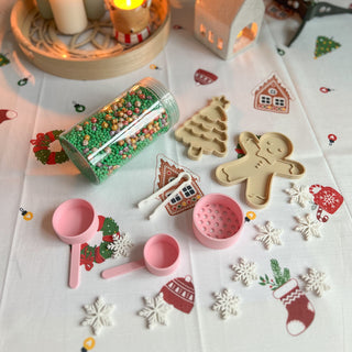 Eko sensoro rotaļu komplekts Ziemassvētki- kombinē pats, dažādas krāsas