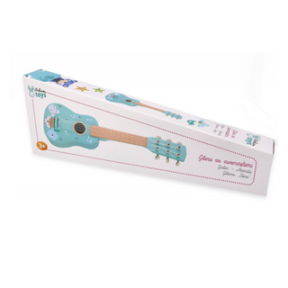 Children's wooden guitar Animals