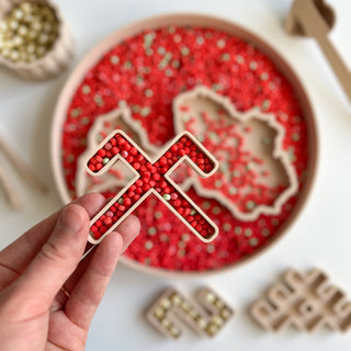 Latvijas sensoro eko formiņu komplekts- Latvijas kontūrkarte un rakstu zīmes