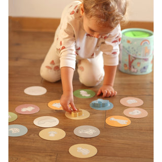 Shape touch and match game