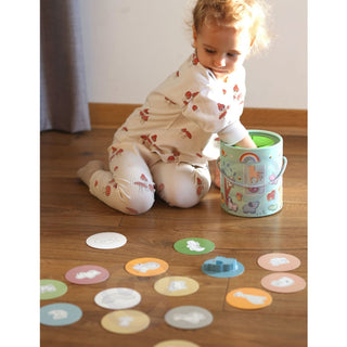 Shape touch and match game