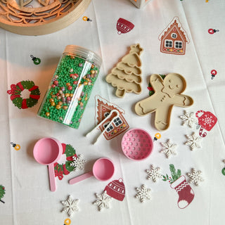 Eko sensoro rotaļu komplekts Ziemassvētki- kombinē pats, dažādas krāsas