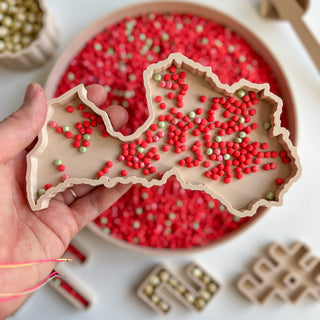 Latvijas sensoro eko formiņu komplekts- Latvijas kontūrkarte un rakstu zīmes