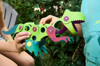 CLIXO Dino Adventure Pack 36 pcs Magnētisks konstruktors bērniem, attīstošā rotaļlieta