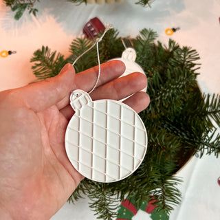 Izkrāso pats- Ziemassvētku eglītes rotājumi, 3gab bumbas