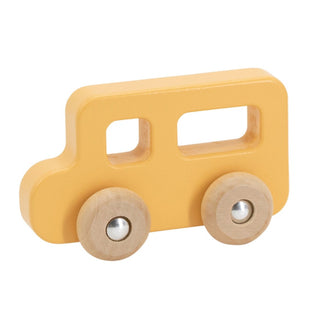Montessori koka rotaļlieta bērniem koka auto 