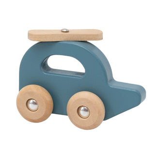 Montessori koka rotaļlieta bērniem koka auto 