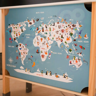 Koka rotaļu virtuve bērniem ar aksesuāriem