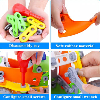 Transportlīdzekļu STEM konstruktors 164 elementi