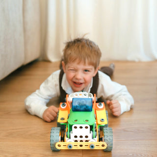 Transportlīdzekļu STEM konstruktors 164 elementi