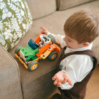 Transportlīdzekļu STEM konstruktors 164 elementi