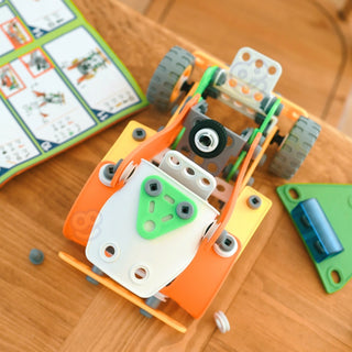 Transportlīdzekļu STEM konstruktors 164 elementi