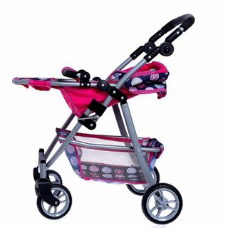 Leļļu rati ar maināmu pozīciju un regulējamu rokturi