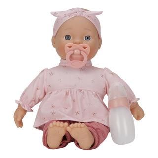 Baby doll Lilly with pacifier and bottle, 36 cm Little Dutch