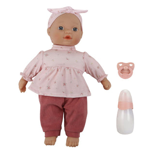 Baby doll Lilly with pacifier and bottle, 36 cm Little Dutch