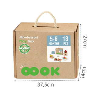 Montessori educational toy set for babies from 5 months, Montessori Box