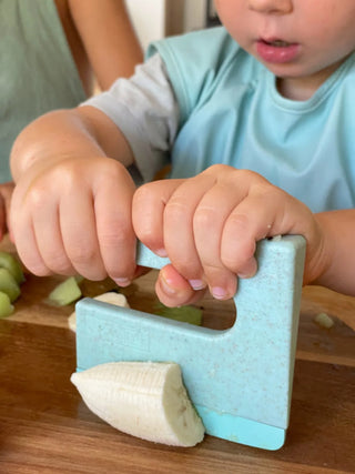 Drošs nazis bērniem- Pirmais virtuves Montessori nazis bērniem no 2 gadu vecuma, Orchid Rose SKÅGFÄ KLYV First Kids Knife