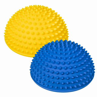 Līdzsvara masāžas sensorās puslodes komplekts bērniem Ezīši, 2 gab