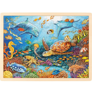 Great Barrier Reef wooden puzzle, 96 pcs