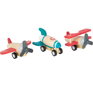 Pull-back airplane set of 3