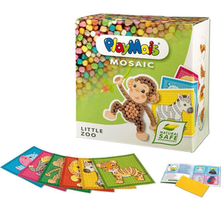 PlayMais® radošais mozaīkas komplekts Little Zoodārzs