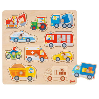 Background puzzle Vehicles